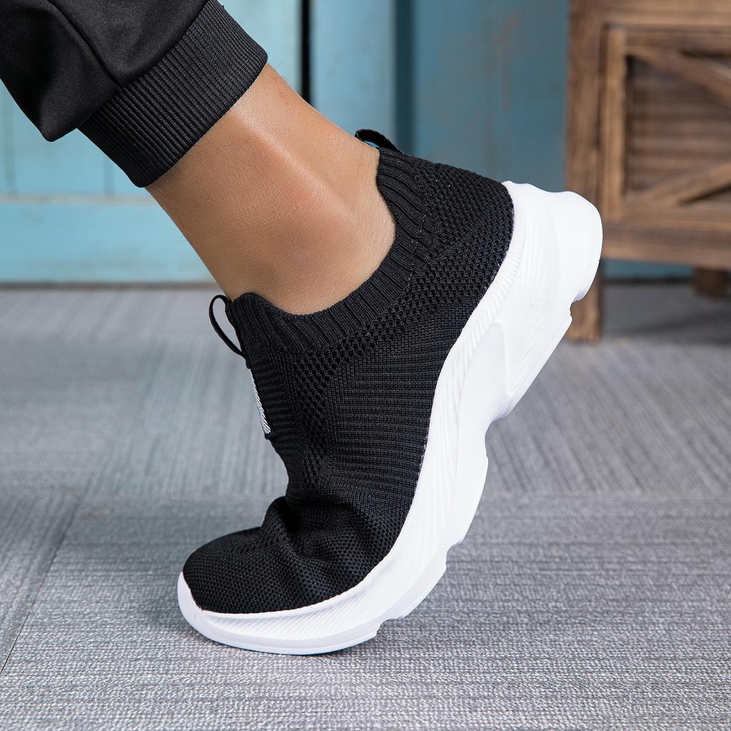 Athletic Shoes Men Shoes Loafer Shoes Mesh Breathable New Daily Wear Shoes Light Outside Walking Tenis Shoes Zapatillas Hombre Black Size 39-45