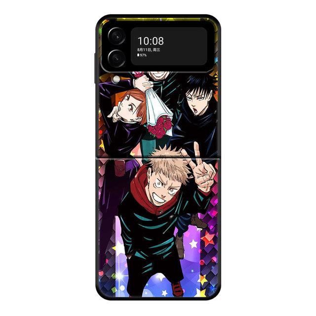 

Чохол для смартфона Samsung Flip Zflip Zflip3 Z Flip3 5g Fundas Hard Pc Jujutsu Kaisen Anime Samsung Z Flip3 5G