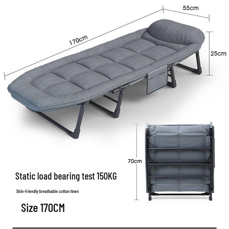 Ruishida Folding Recliner Bed for Office, Home, and Hospital Use