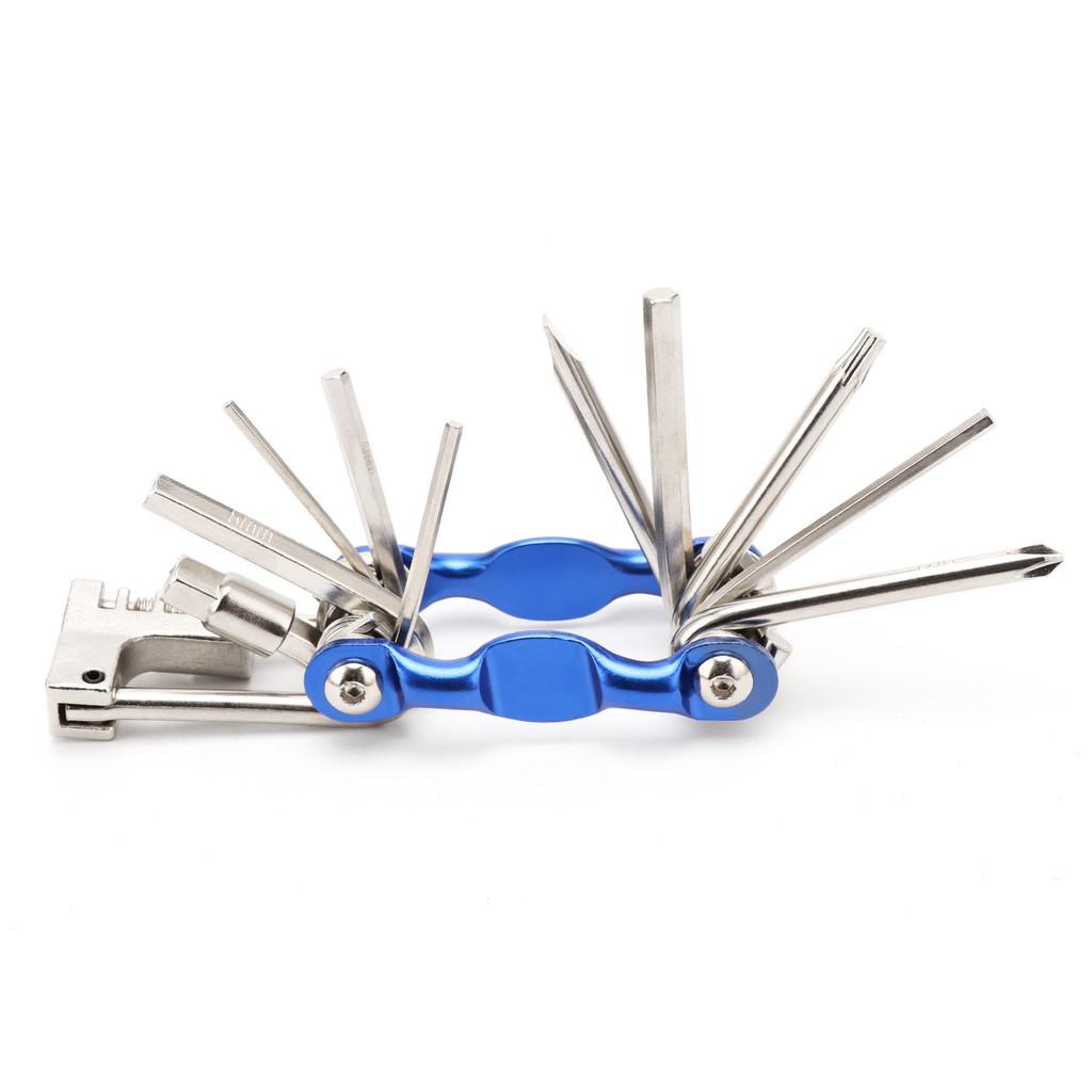 Multifunction Bicycle Tool Kit With Aluminum Alloy Construction For Mountain And Road Bikes