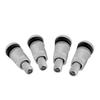 4Pcs Universal Car Tyre Valve Stem Caps Motorcycle Tubeless Wheel Tyre Valve Stems Caps Aluminum Alloy Tire Air Valve Stems