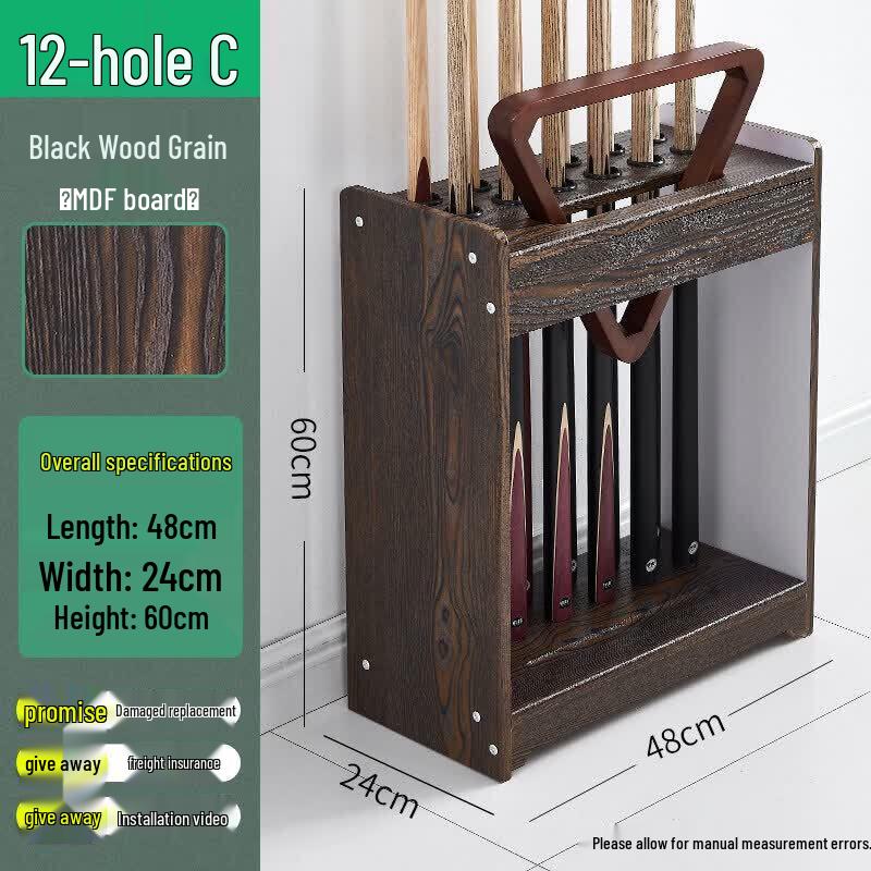 JINGGENG Billiard Cue Floor Stand