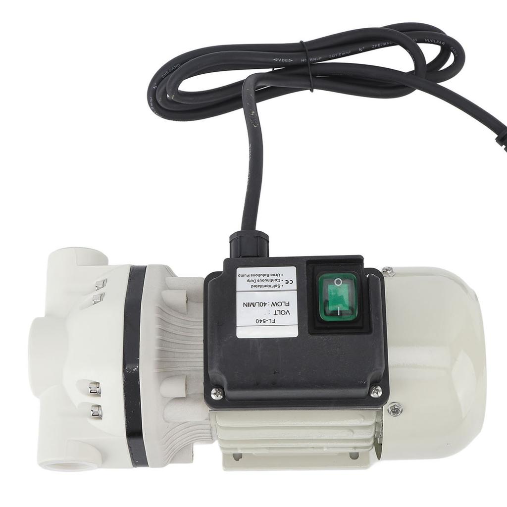 Diaphragm Pump 10m Discharge Head 50.75PSI 330W 40Lmin Electric Self Priming Water Pump