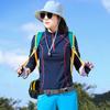 Vêtements d'extérieur à séchage rapide pour femmes, randonnée et escalade, printemps et automne, nouveau T-shirt respirant à manches longues élastique pour sports de course, col montant