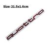 For J5 Quattro Car  Emblem Decal Sticker A6 A4 Q5 Q3 Q2 S3 S5 S6 A3 A5 A1 A2 B4 B3 B6 B5 B2 B7RS3 RS6 RS7 RS4 RS5 Side Badge W2