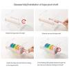 Washi Tape Dispenser with Cutter Desktop Multi Washi Tape Roll Holder Transparent Masking Tape Organizer for Office Home School