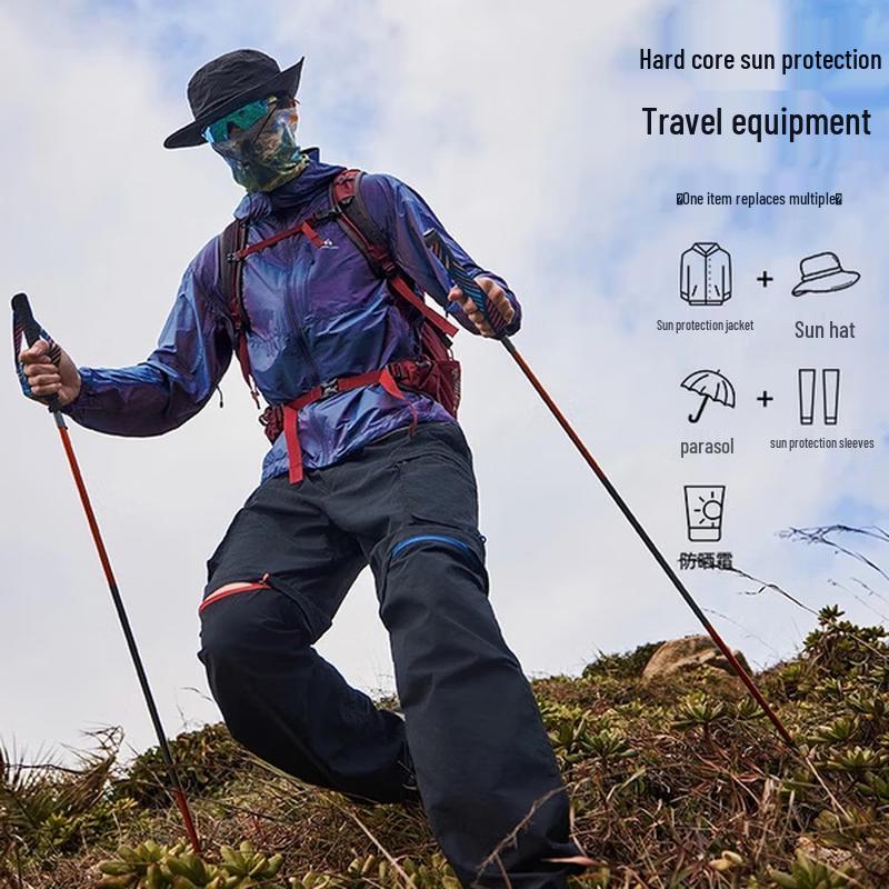 Pioneer Camp Men's Lightweight UV Protection Outdoor Sun Jacket