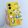 Case For Vivo Y22 Y22s Y35 Cute Astronaut Panda Soft TPU Silicone Phone Cover For vivoY22s Y 22s V2206 V2207 Y 35 V2205 Coque