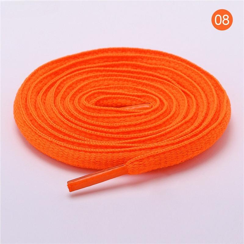 Fashion Multi Color Durable Non Fading Round Shoelace Black White Dirt Resistant Versatile Shoelaces Half Round Shoe Accessories