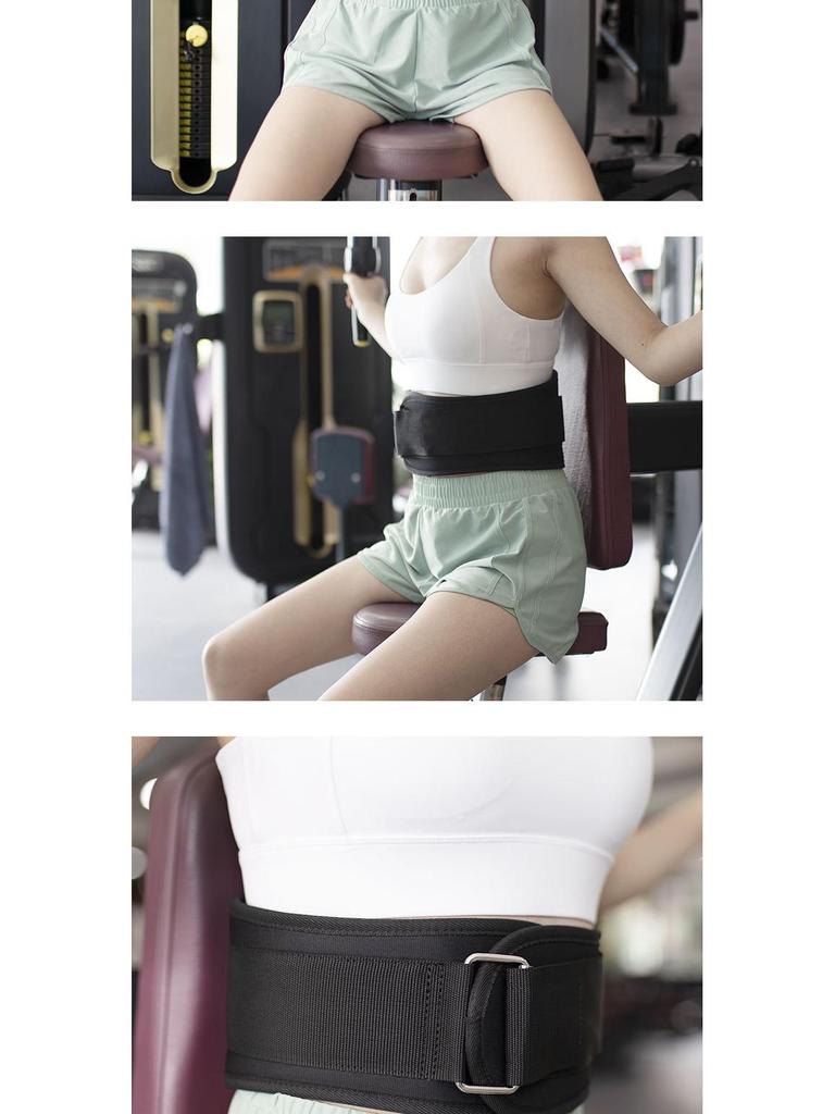 Adjustable Weightlifting Waist Belt Lumbar Support: Compression Training & Squat Protection