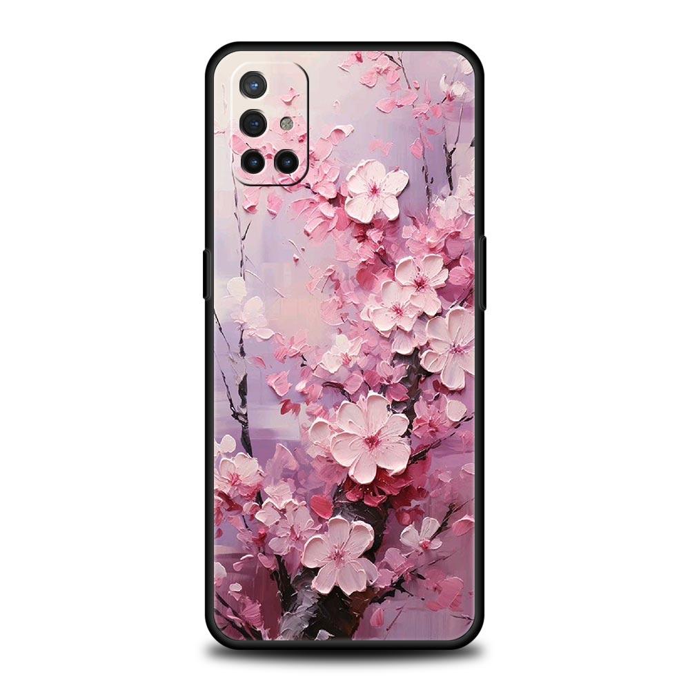 Phone Case For OnePlus 11 10 9 Pro 9T 12R 10R 9R 9RT 10T 8T 8 7 6T 7T Nord 2T CE 2 5G N200 N10 N100 Cover Cherry Blossom Tree