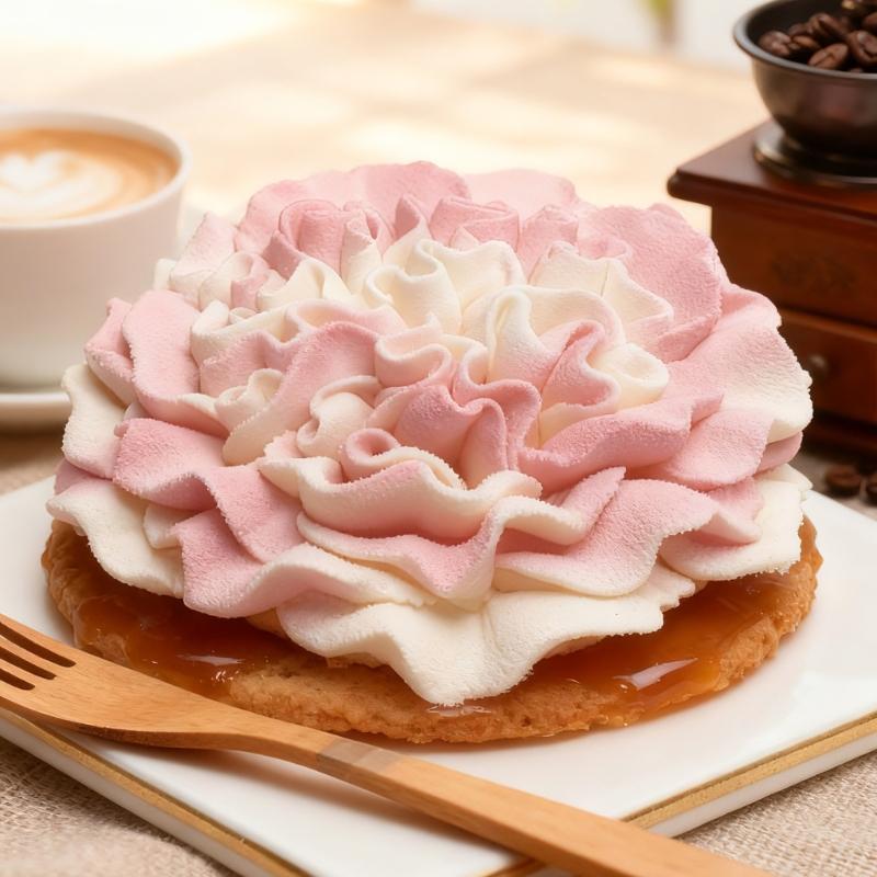 Silicone Carnations Cake Molds With 3D Flower Design For Realistic Cake Decorations Multipurpose And Easy Demolding.