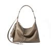 Korean Designer Women Genuine Leather Tote Bag Large Capacity Shoulder Underarm Crossbody Handbag