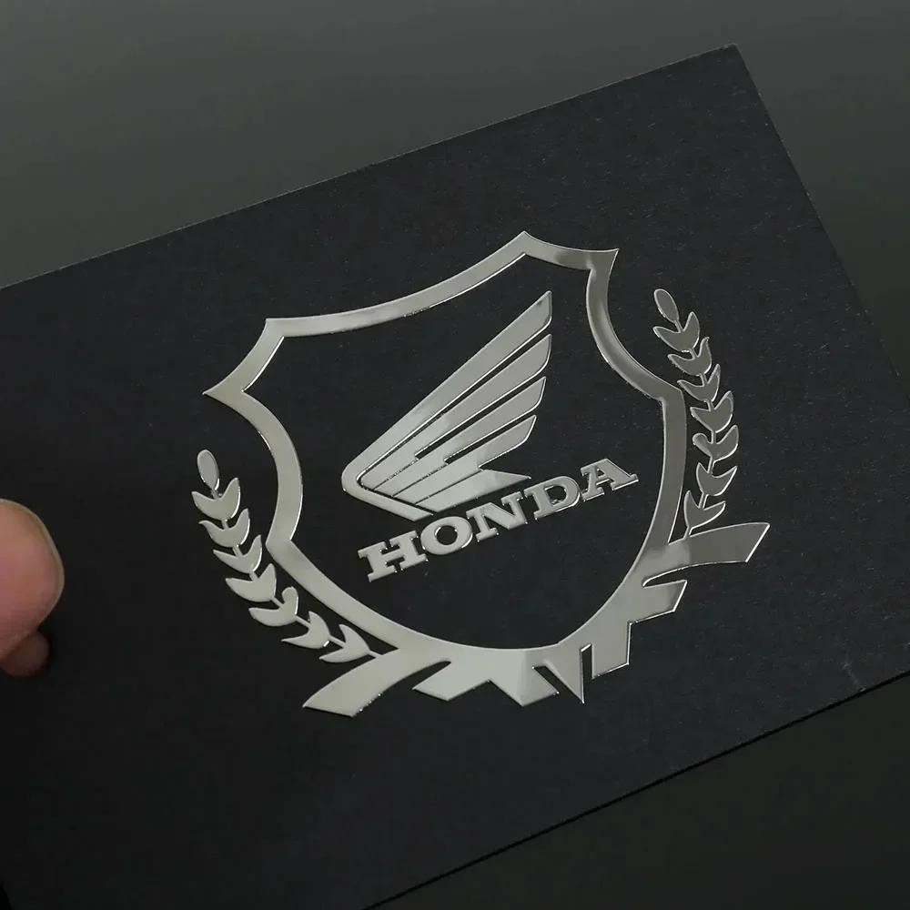 FPY1  Car Sticker Waterproof Modified Decorative for Honda Silver Gold Sticker Suitable for All Motorcycle Helmet Exhaust Pipe Decor