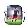 M-Messi Printed Shoulder Messenger Bag Handbag Football Star School Bags Phone Bag Football Sports Shopping Bag Best Gift