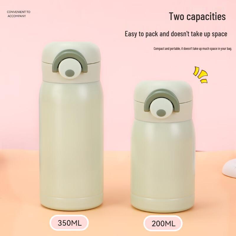 Heyu Xi 200ML Mini Pink Stainless Steel Insulated Bottle