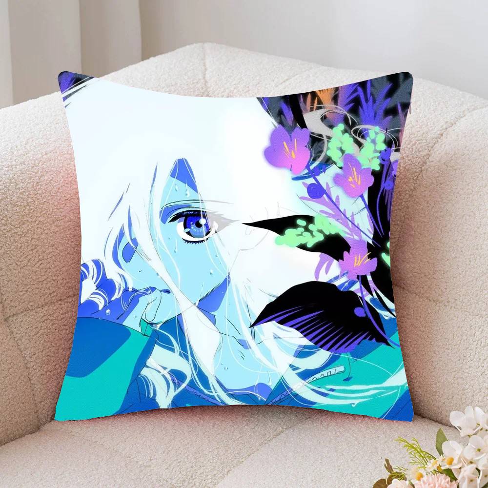 Anime Z-Zenshu Pillow Case Home Decor Throw For Sofa Bed Car Room Decor Gift Idea