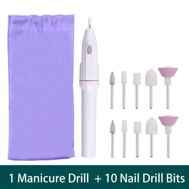 

Оборудование для ногтей, все для маникюра, электрическая маникюрная фреза, профессиональная пилочка для сверления ногтей, набор аксессуаров для ногтей