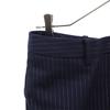 346 BROOKS BROTHERS wool blend stripe Slacks pants 8 Navy Women Used