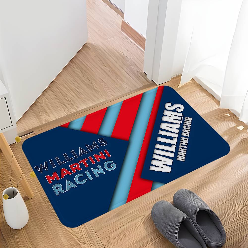 

M-Martini Racing Room Mats Washable Non-Slip Living Room Sofa Chairs Area Mat Kitchen Alfombra 50x80cm