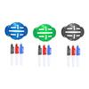 Golfs Ball Drawing Line Tool Portable Golf Ball Liner Marker With 3 Pens Putt Positioning Marker Golf Sport Tool