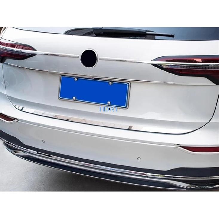 Fit For Volkswagen VW Viloran  + Car Style Rear Bumper Trunk Tail Boot Door Trim Protector Decoration Accessories Auto Part