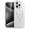 For Apple 16Pro Max Hard Transparent Glitter Magnetic Phone Case Anti-fall for Apple 15 Phone Case