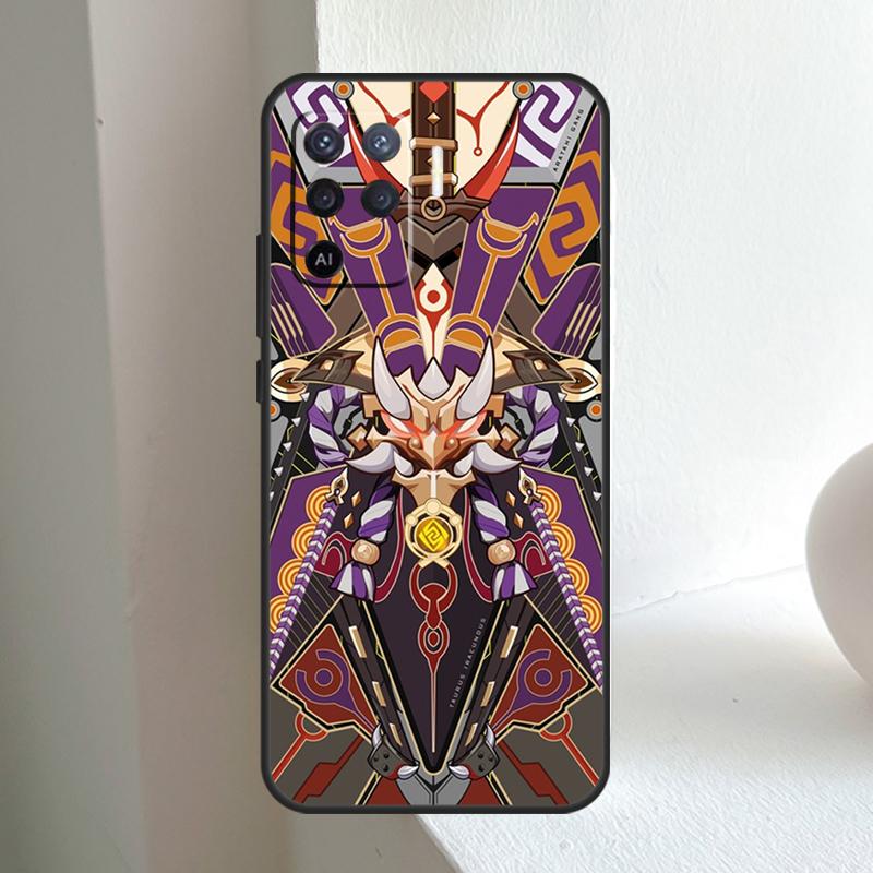 Genshin Impact Arataki Itto For OPPO A78 A98 A18 A38 A58 A5 A6 Pro A15 A17 A57 A16 A76 A96 A54 A74 A94 A40 A60 A80 Case