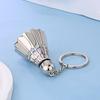 Keychain Pendant Lightweight Metal Sports Keychain Badminton Table Tennis Squash Racket Charm Key Holder