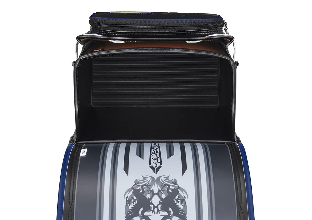 Seiban Angel Wings Model Royal Dragoon School Black X Marine 2025 Backpack, Blue, Boys, Model, MR22B-2-9070