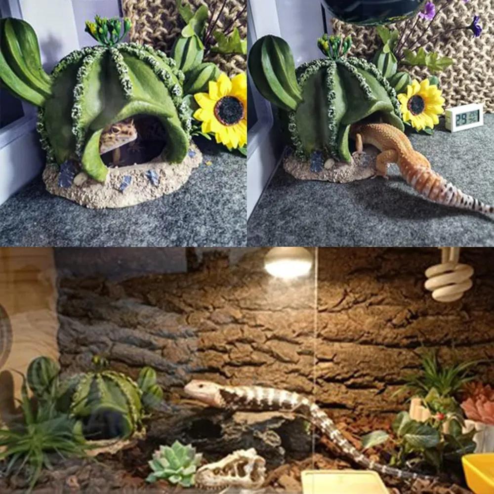 Aquarium Micro Decoration Rockery Retro Climbing Pet Fish Tank Landscaping Ornaments Stone Shrimp Hiding House