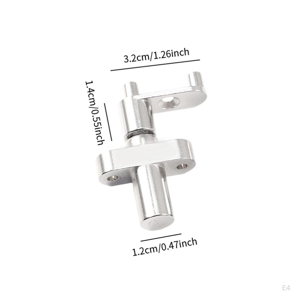 2 Stück Schminktischscharniere Verdeckt Praktische Ersatzteile Bequem Starke Last