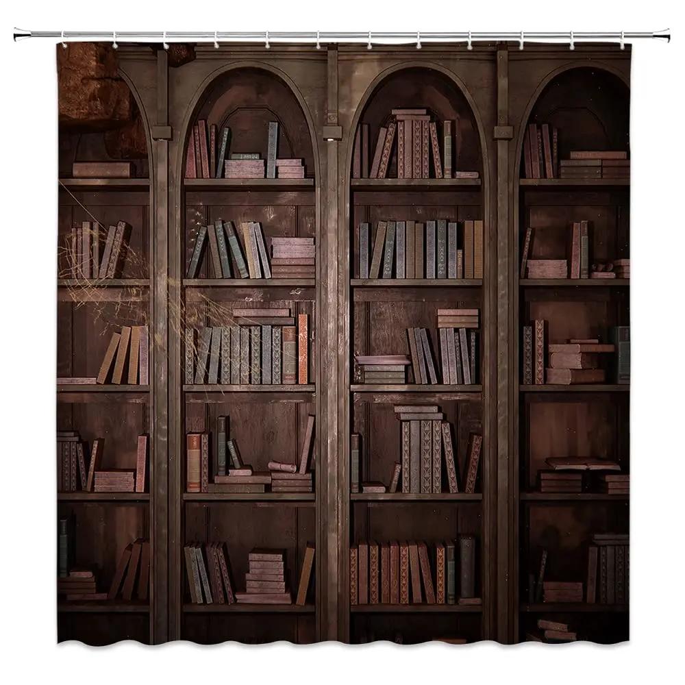 Medieval Shower Curtains Rustic Wood Shield on Medieval Castle Gate Bath Curtain Wooden Door Historical Vintage Home Bathroom