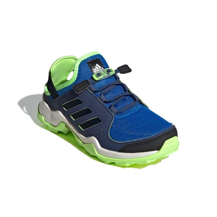 Adidas Hydroterra Sandals Terrex K Comfortable Versatile Non-Slip Shock Absorbing Breathable Low Top Outdoor Shoes Kids Sandals Blue Green EE8465