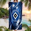 Asciugamano da Spiaggia Calcio Hamburger SV Morbido Microfibra Asciugamano Estivo Asciugatura Rapida Assorbente per Spiaggia Piscina Viaggio