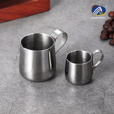 12.5/30 ml Mini Kaffe Mjölkskumningskanna Latte Art Mjölkskummare Kannan Rostfritt Stål Mätkanna Kanna Kaffe Tillbehör