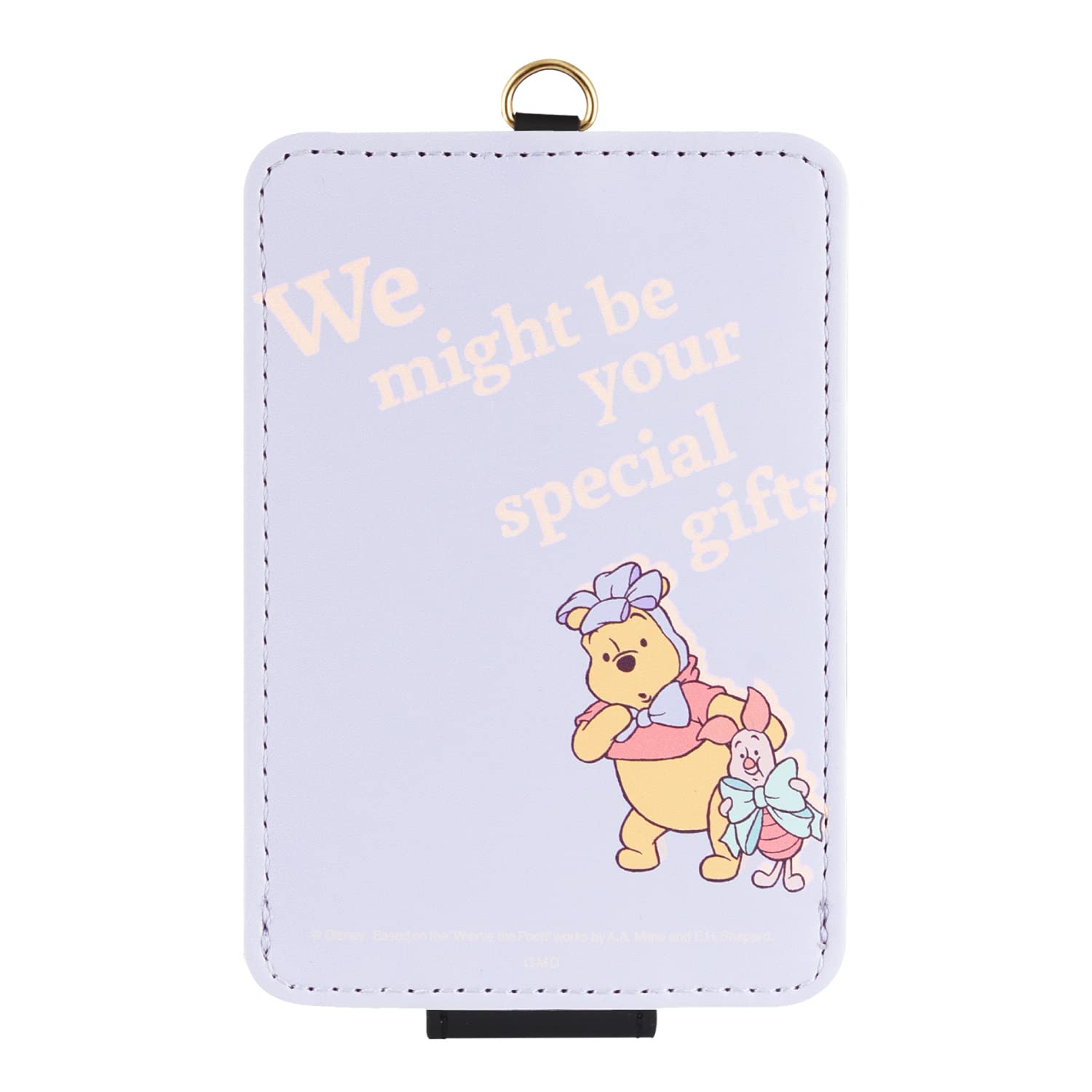 

Gourmandies Disney Character IC Card Case with Ribbon DNG-102A