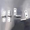 1Pcs Adjustable Arbitrary Hinge Stop 304 Stainless Steel Damping Hinge Nothing Frame Hinge Damping Shaft Positioning Hinge