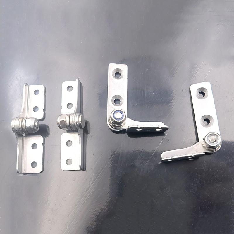 304 Stainless Steel Adjustable Torque Hinge, Industrial Free-Stop Pivot Hinge for Any-Angle Positioning on Equipment 1Piece