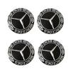 4 BUC 56mm 65mm Autocolant Emblema Capac Central Roată Mașină pentru MERCEDES BENZ W203 W204 W205 W209 W210 W211 W212 W176 W166 W163 W221