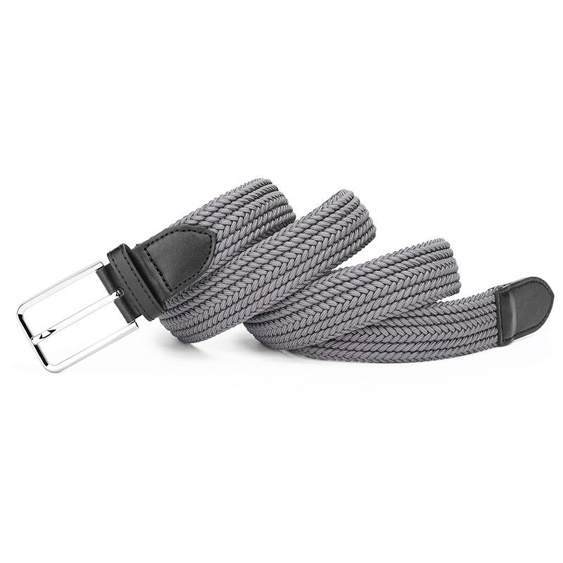 Men'S Belt Tactical Pin Buckle Alloy Buckle Nylon Belt Braided Belt Tooling Outdoor Training Belt Men'S