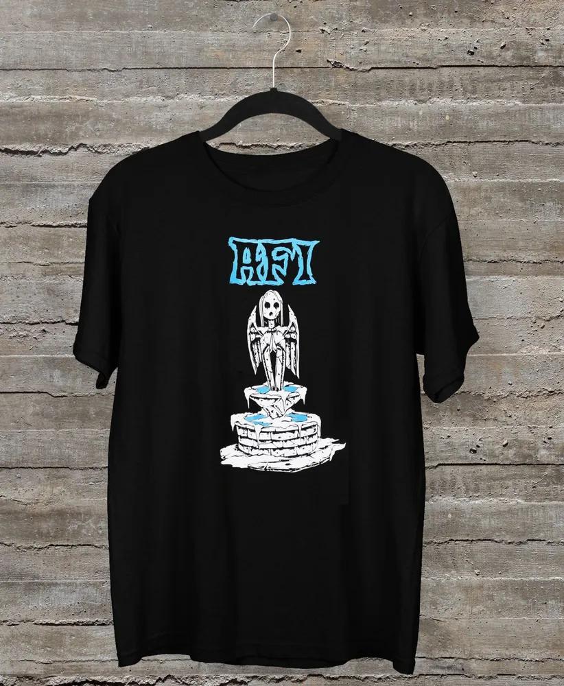 Unisex Short Sleeve Crew Neck Cotton T Shirt Afi Band XXXXL