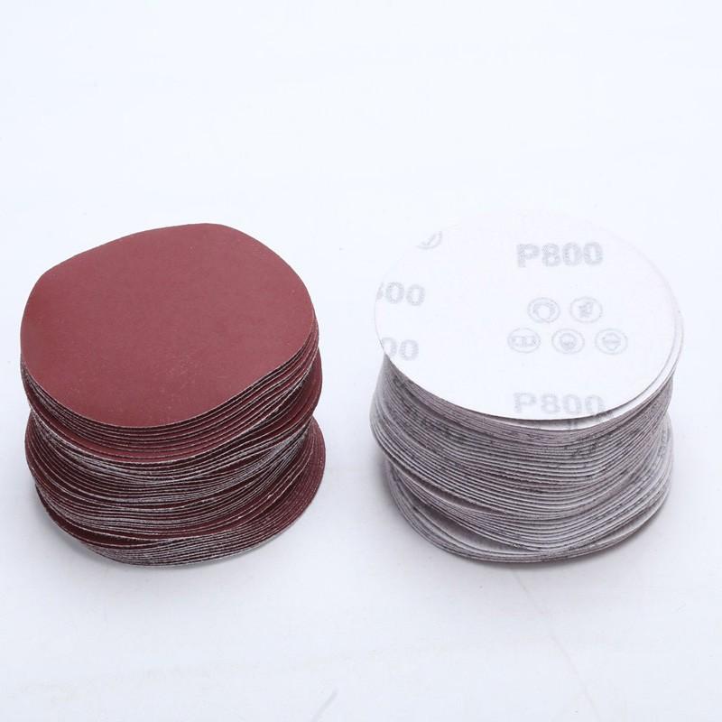 Versatile Sandpaper Disk for Round Polishing 20pcs 4in 100mm 402000Grit
