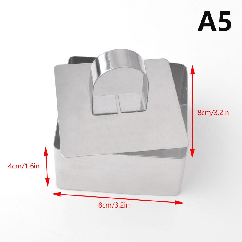 Stainless Steel Rice Ball Mold Household Food Grade Sushi Mold Children'S Complementary Food Diy Mold Sushi Tools