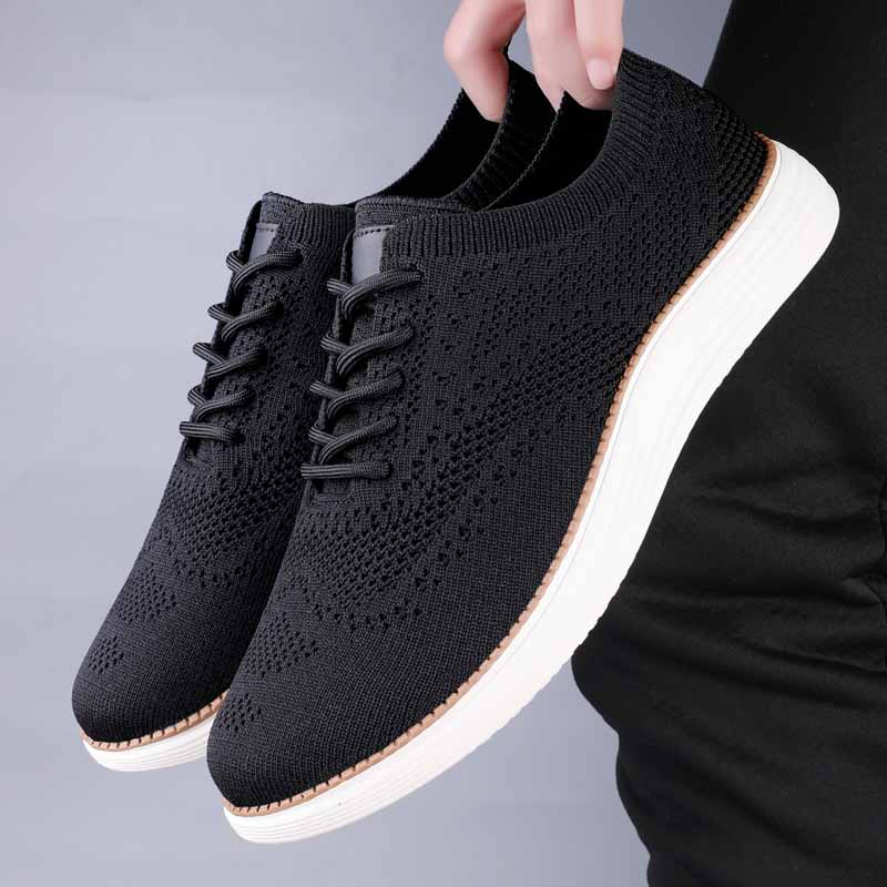 Spring Hot Selling Men's Mesh Casual Shoes Anti Slip Wear-resistant Men's Sports Running Shoes Outdoor Hiking Shoes Comfortable