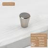 Home Decoration Silver Aluminum Single Hole Handle Modern Wardrobe Drawer Round Knob Kitchen Cabinet Furniture Small Door Handle