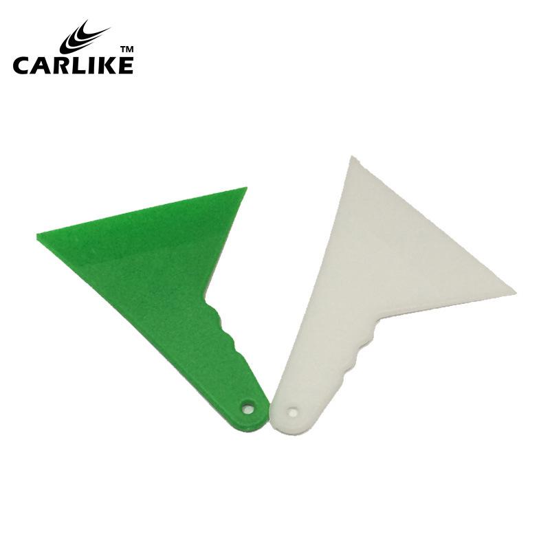 Small Triangle Plastic Scraper for Car Film and Glass Cleaning