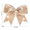 Festive Bows Red Christmas Bows Festive Decorations Easy To Use Generous Size Reusable Bows Indoor Outdoor Decorations