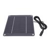 4W Solar Panel Charger Water Proof High Efficiency Monocrystalline Solar Panel with 5521 DC Interface for Security