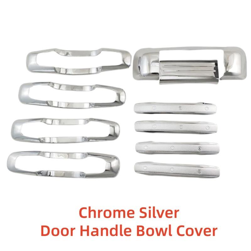 For Suzuki Grand Vitara Escudo 2.0 1999 2000 2001 2002 2004 ABS Chrome Car Accessories Door Handle Bowl Cover Trim Paste Style